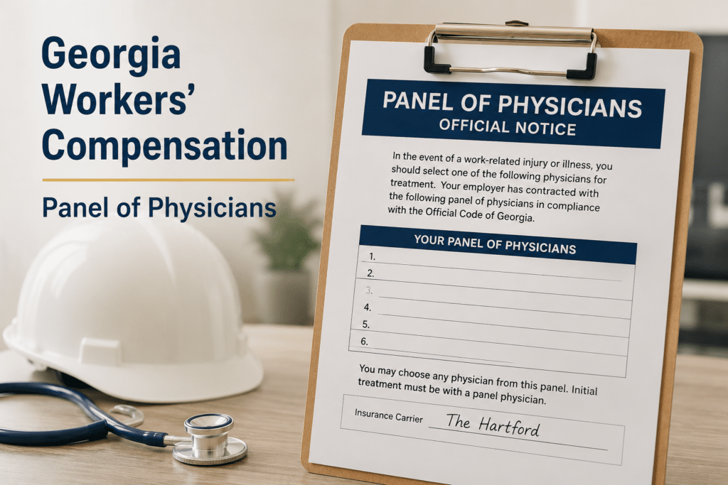 How to Find and Use Your Employer’s Panel of Physicians after Getting Hurt at Work